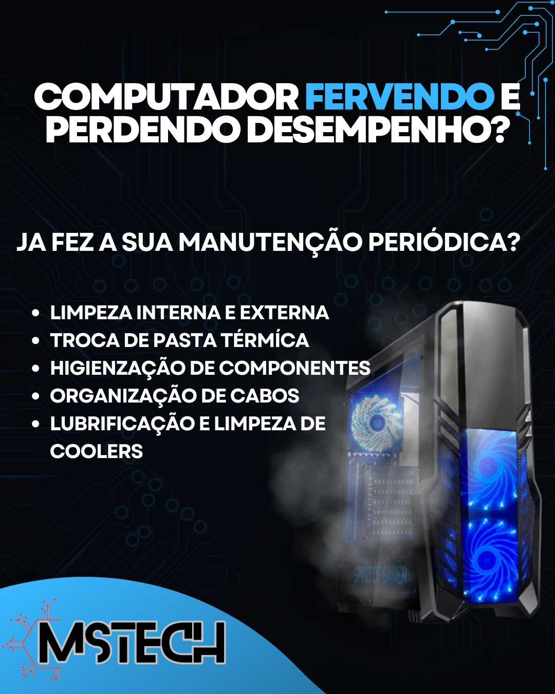 MSTECH - Soluções em Informática | Marcelo Silva portfolio 3