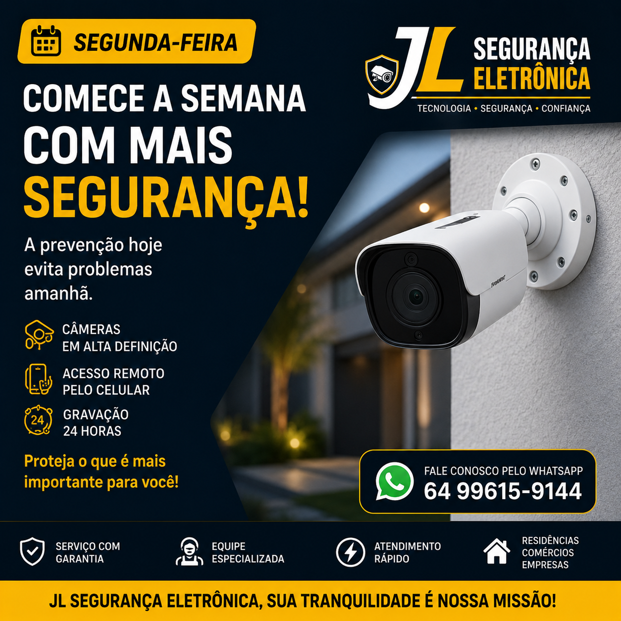JL Segurança Eletrônica e serviço portfolio 8