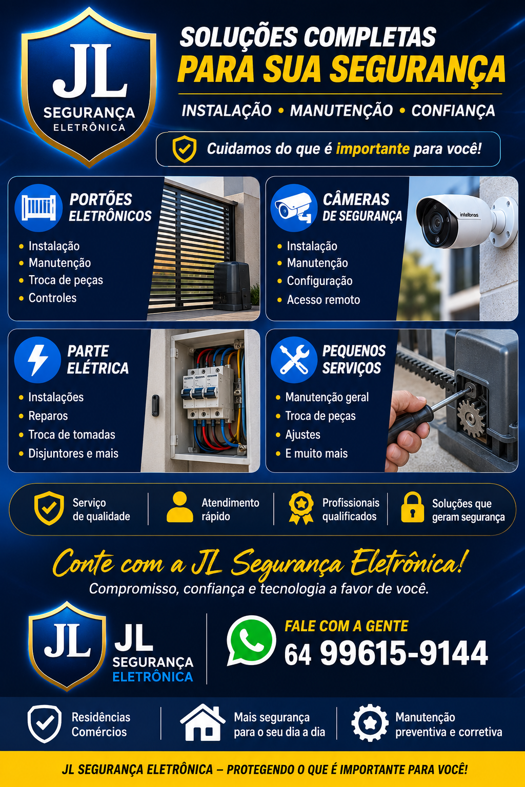JL Segurança Eletrônica e serviço portfolio 4