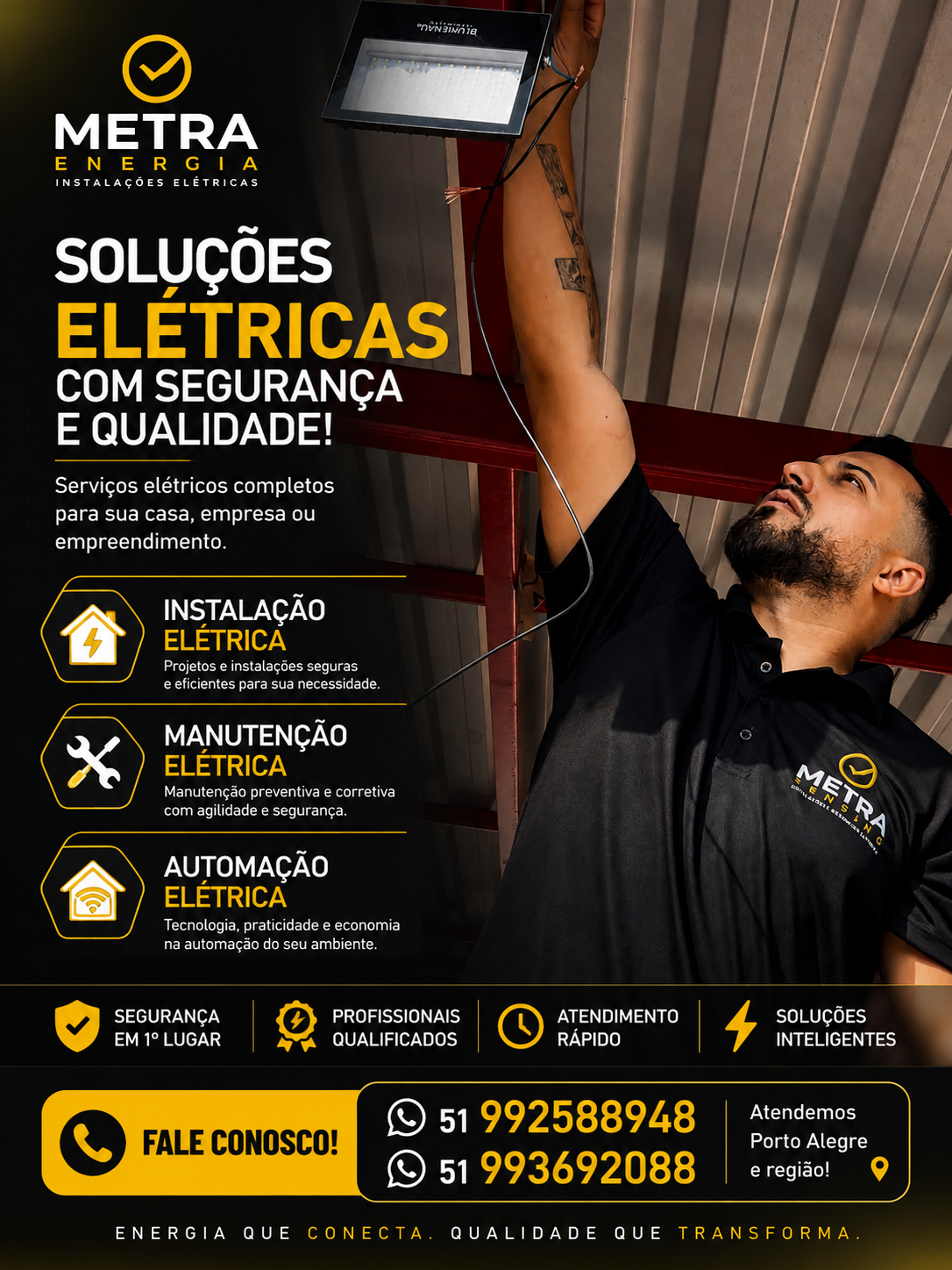 Metra Sensing Engenharia elétrica portfolio 1