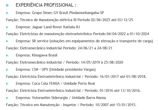 EC Eletroeletrônico/Automação portfolio 1