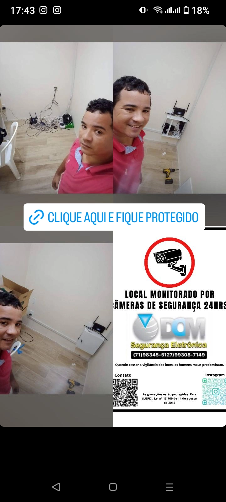 Segurança eletrônica portfolio 2