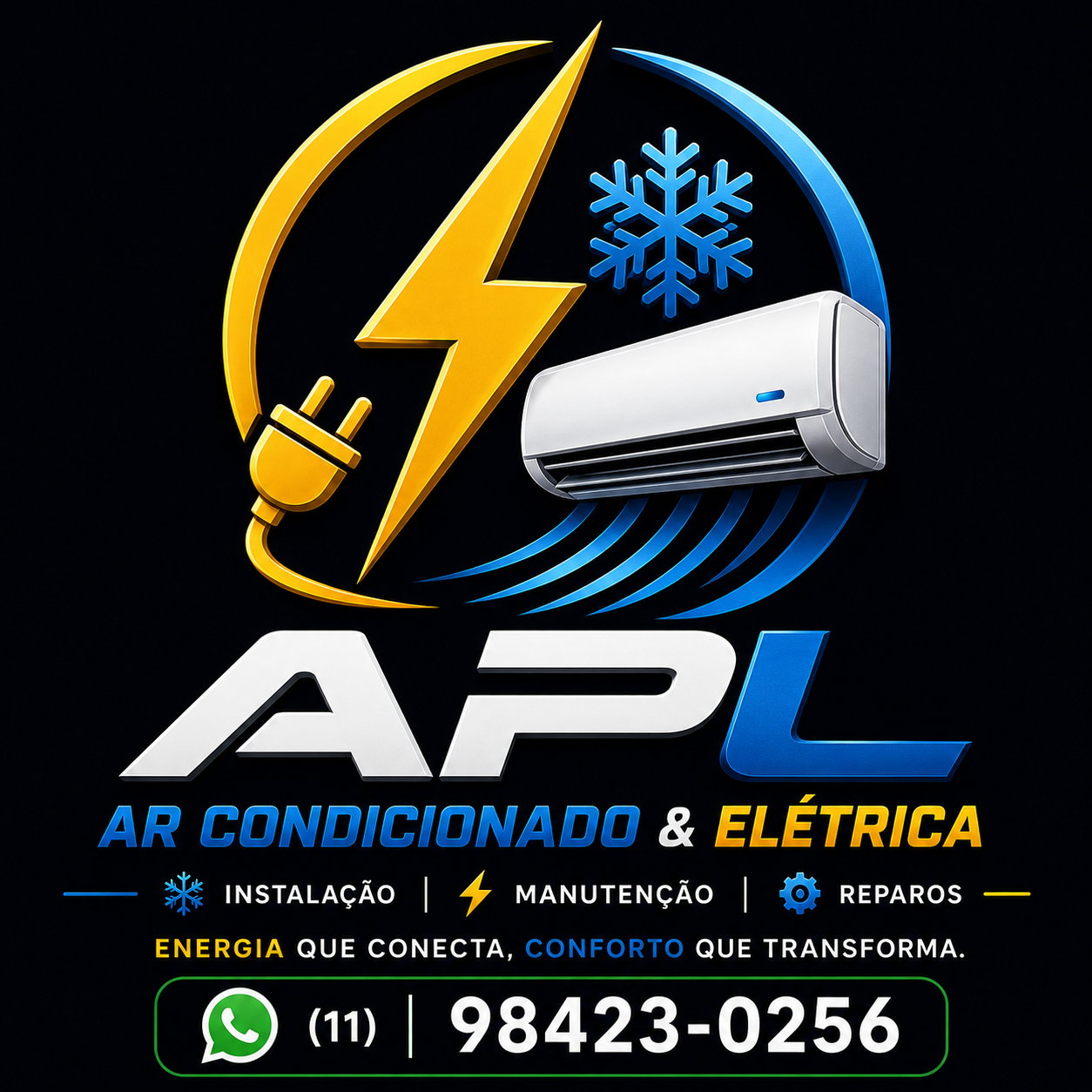 Ar condicionado/elétrica portfolio 1