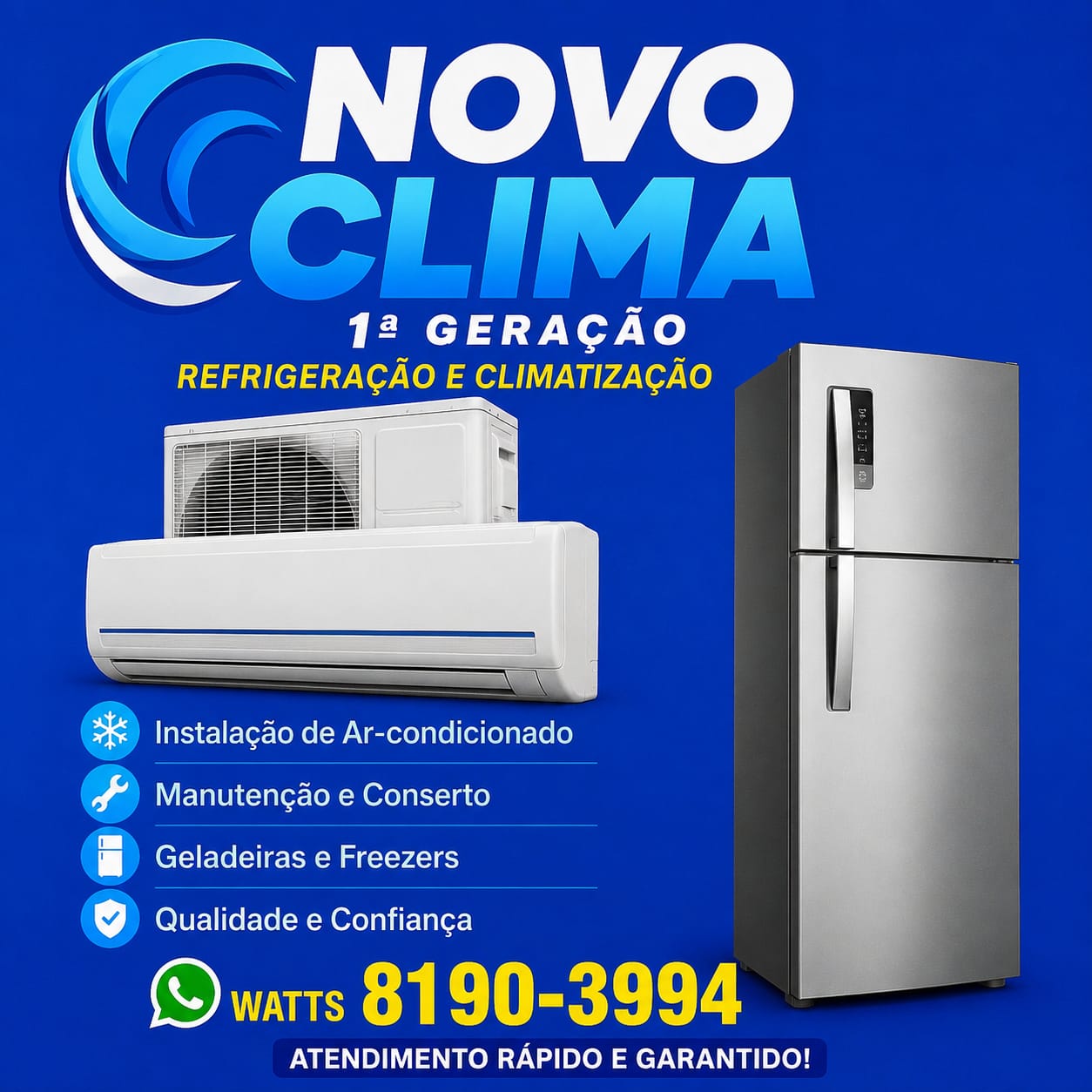 REFRIGERAÇÃO E CLIMATIZAÇÃO portfolio 1