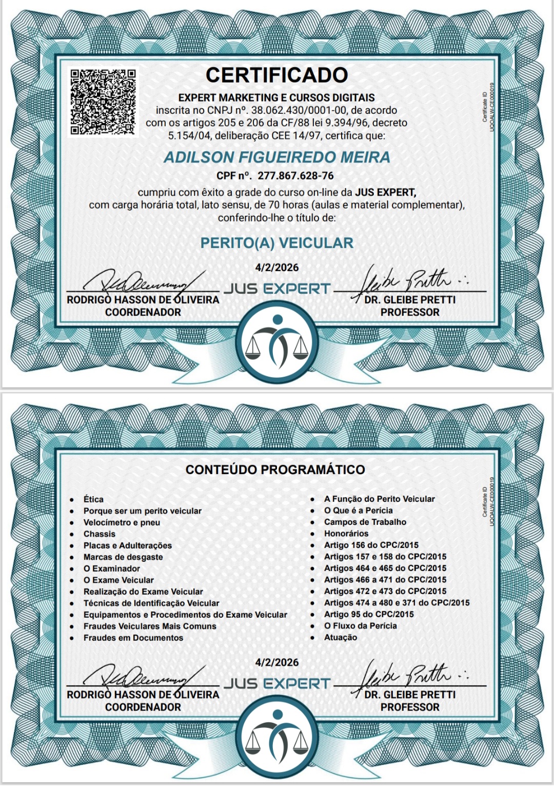 AFM TRUST & SHIELD portfolio 1
