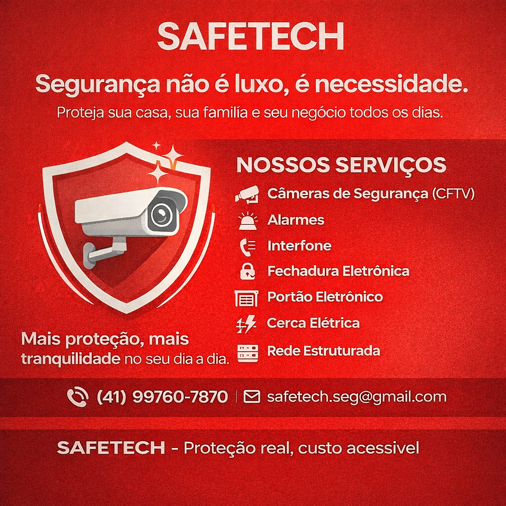 Safetech Soluções em Segurança portfolio 2