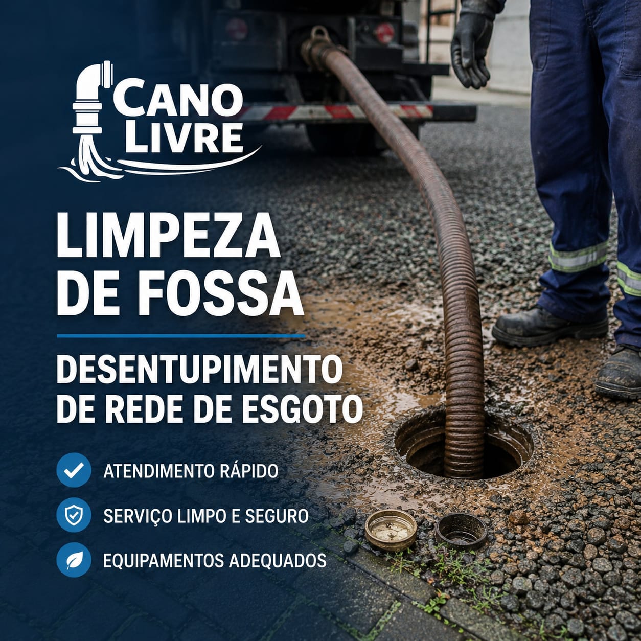 Desentupidora Cano Livre portfolio 2