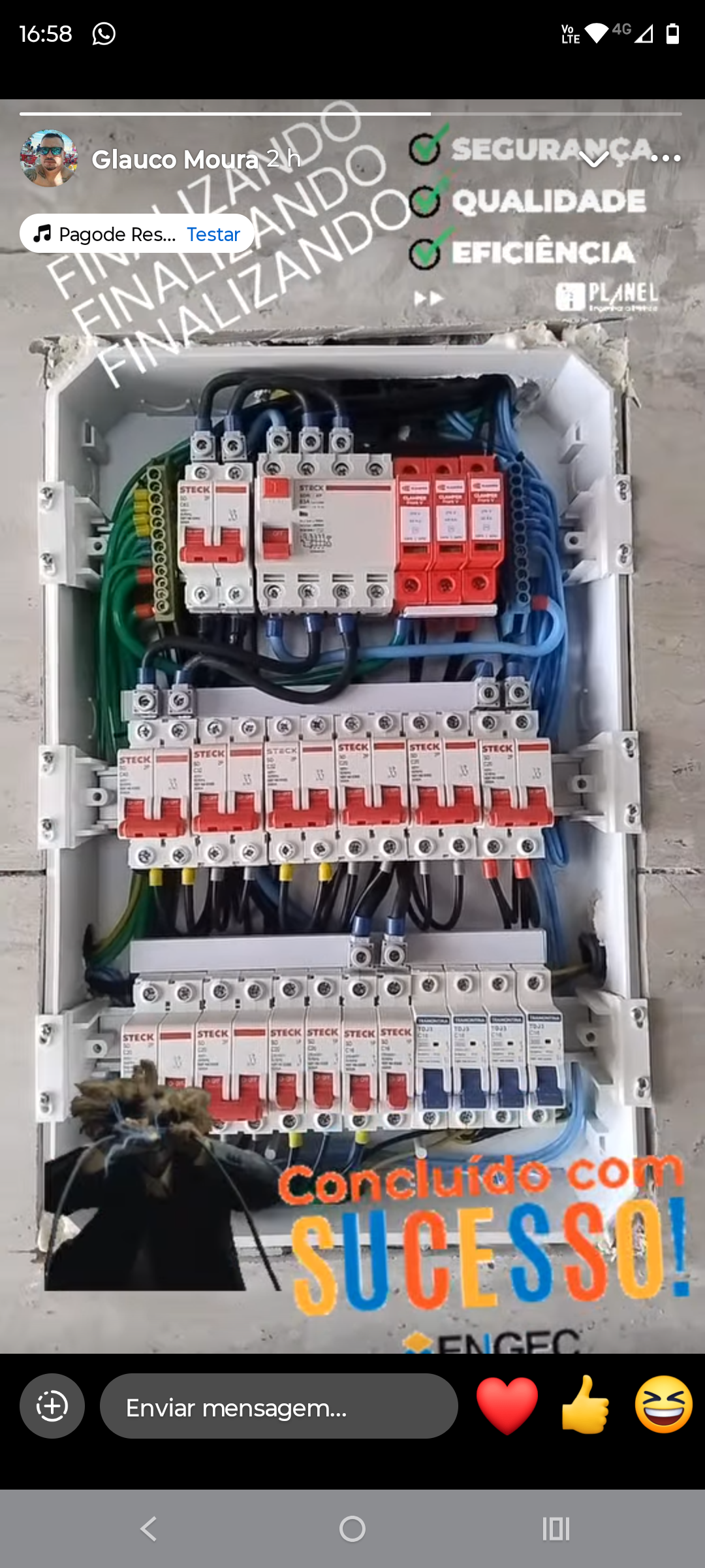 Fonseca Eletricista portfolio 2
