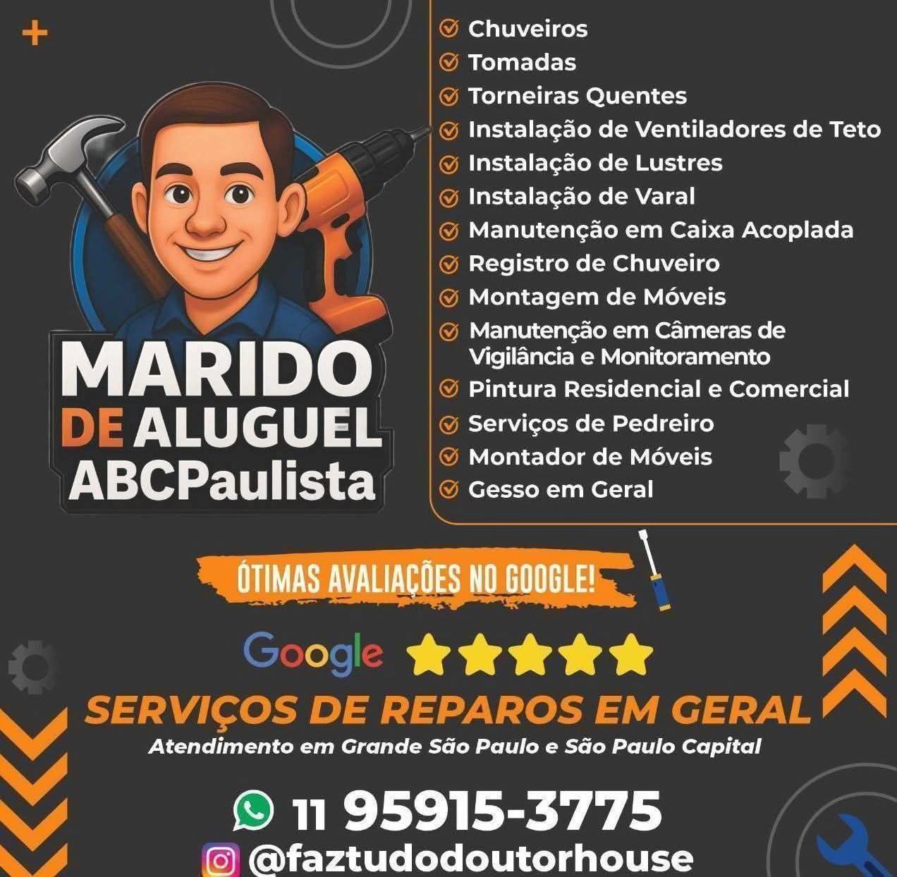 Marido de aluguel ABCpaulista portfolio 1