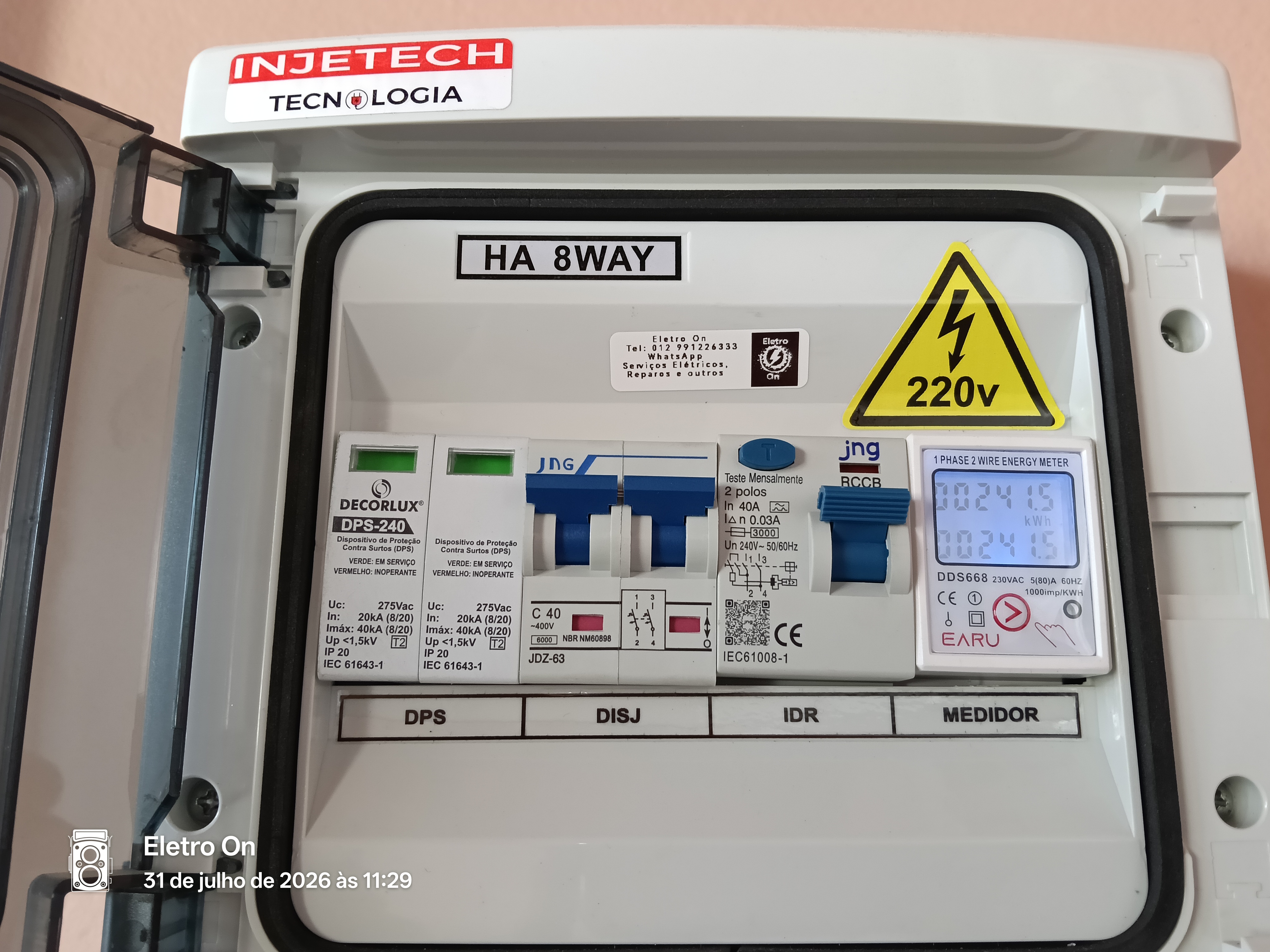 Eletro On instalações elétricas portfolio 8