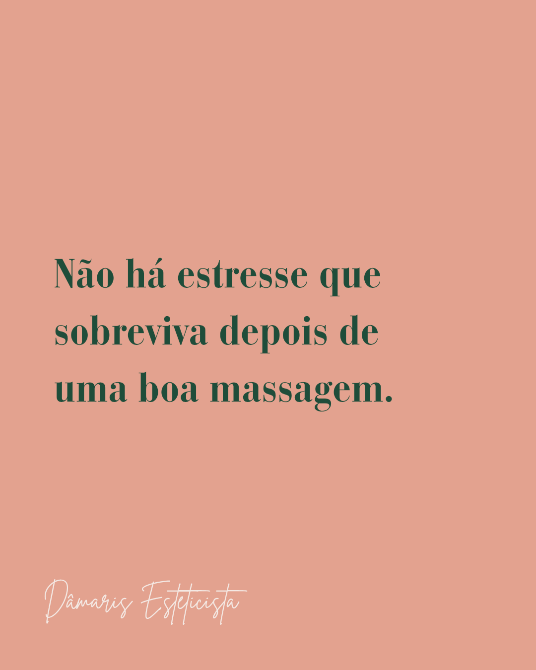 Dâmaris Esteticista e Massoterapeuta portfolio 1