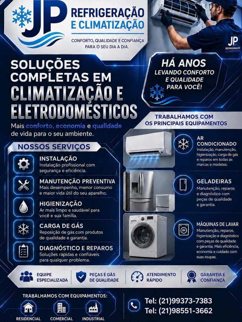 JP Refrigeração portfolio 2