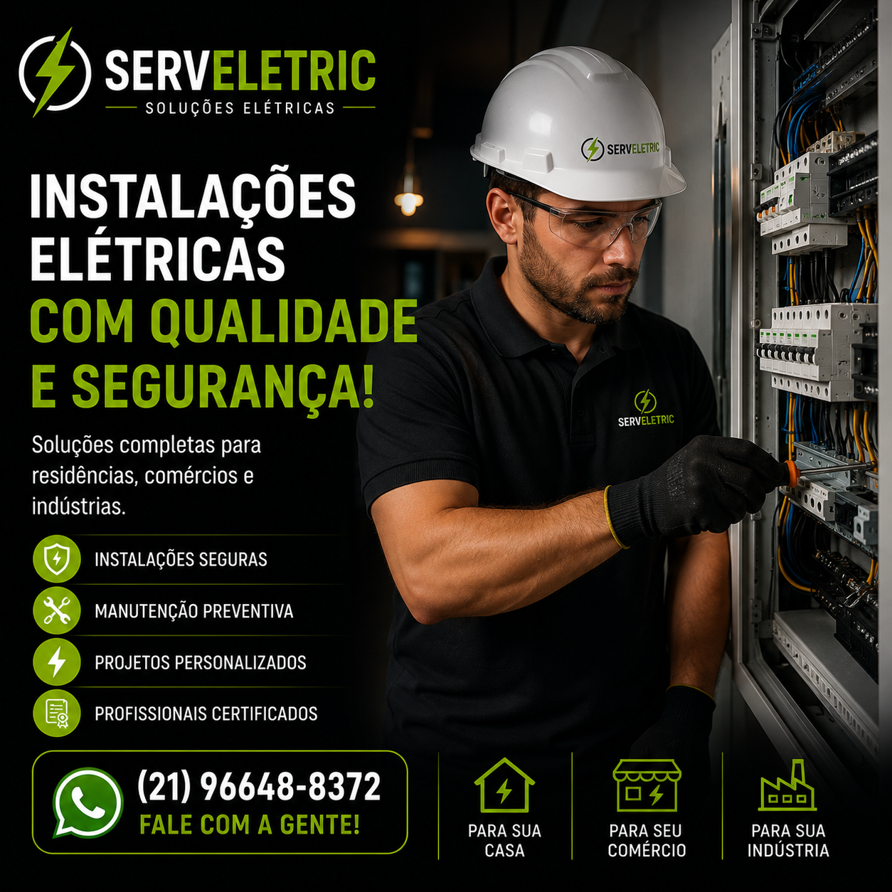 ServEletric portfolio 3