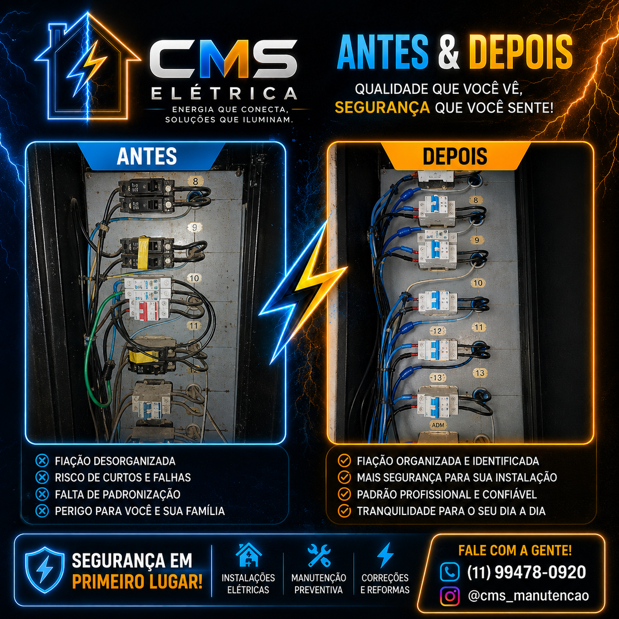 CMS Elétrica portfolio 3