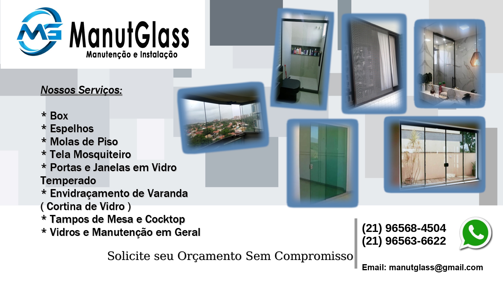 ManutGlass Manutenção e Instalação portfolio 1